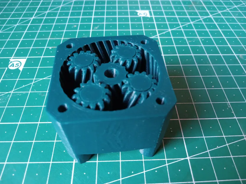 [OEGB] Hộp số hành tinh 1:3 in liền khối (Print-In-Place) cho NEMA 17 - Image 5