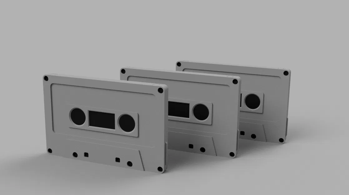 Băng Cassette In 3D - Kích thước thực - Image 2