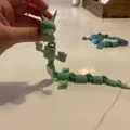 Mô hình rồng khớp nối linh hoạt (Articulated Dragon) - In 3D dễ dàng - Thumbnail 2
