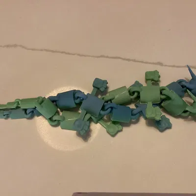 Mô hình rồng khớp nối linh hoạt (Articulated Dragon) - In 3D dễ dàng