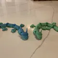 Mô hình rồng khớp nối linh hoạt (Articulated Dragon) - In 3D dễ dàng - Thumbnail 5