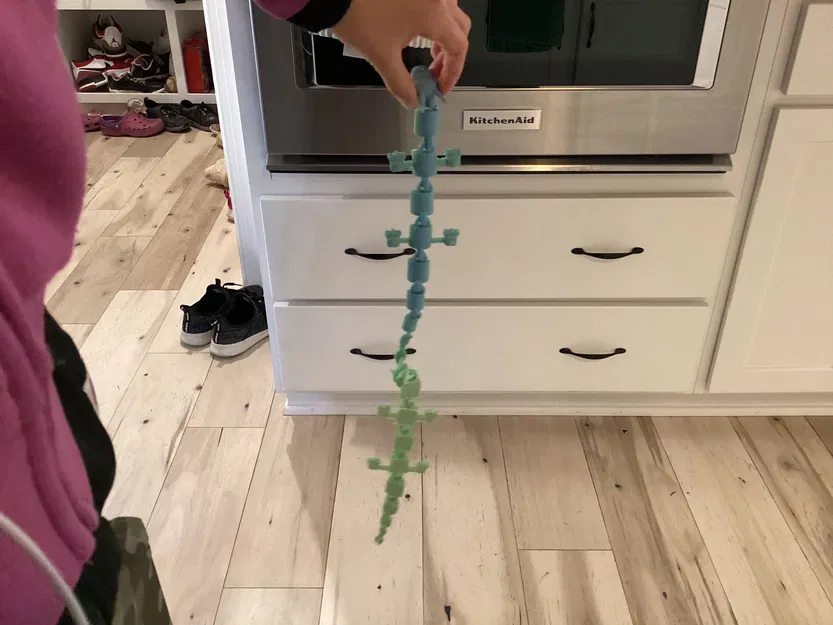 Mô hình rồng khớp nối linh hoạt (Articulated Dragon) - In 3D dễ dàng - Image 7