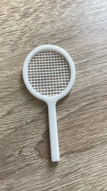 Mô hình vợt cầu lông mini in 3D không cần support - Image 2