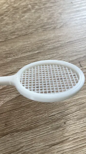 Mô hình vợt cầu lông mini in 3D không cần support - Image 3
