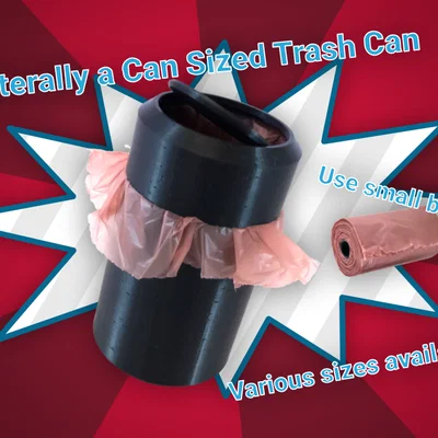 Thùng rác mini để ngăn để ly (Can Sized Trash Can)