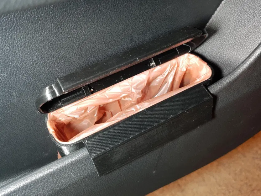 Thùng rác treo cửa xe hơi (Car Door Trash Bin) - Image 2