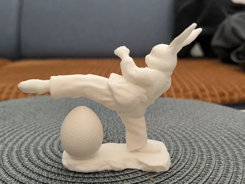 Mô hình trang trí thỏ Karate đón lễ Phục Sinh cực độc đáo - Image 5