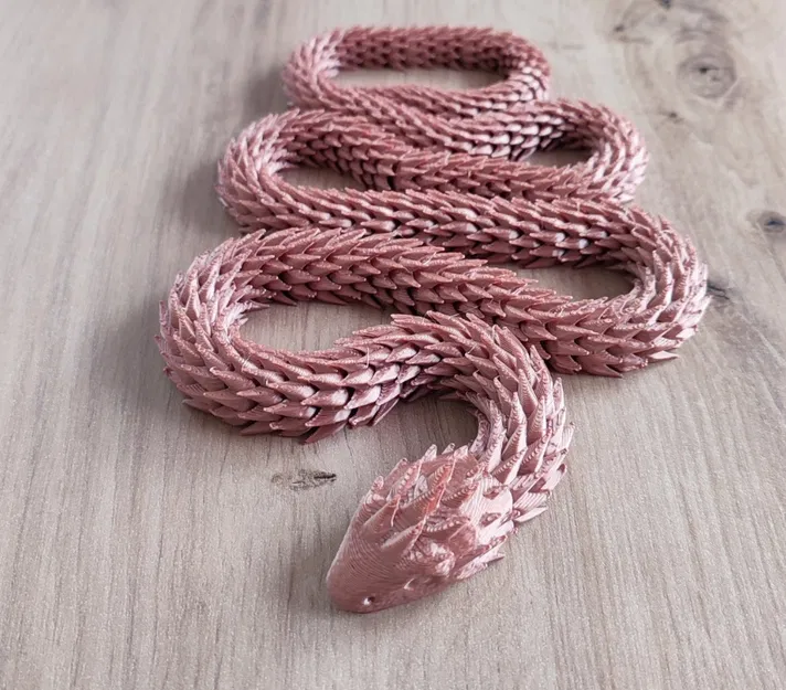 Mô hình Rắn siêu linh hoạt (Ultra Articulated Snake) - Cập nhật khớp nối mới - Image 1
