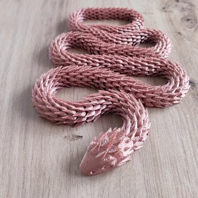 Mô hình Rắn siêu linh hoạt (Ultra Articulated Snake) - Cập nhật khớp nối mới