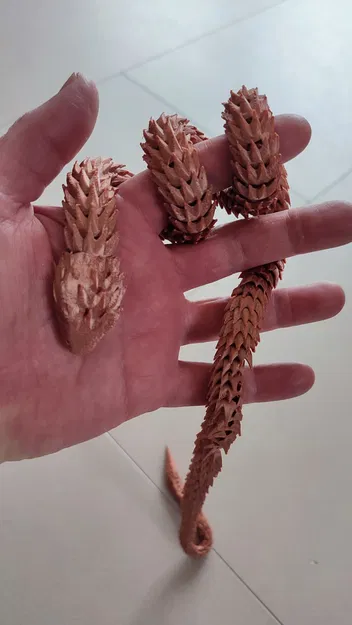 Mô hình Rắn siêu linh hoạt (Ultra Articulated Snake) - Cập nhật khớp nối mới - Image 2