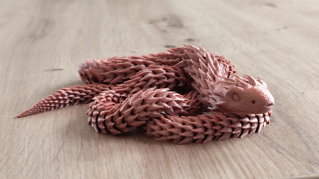 Mô hình Rắn siêu linh hoạt (Ultra Articulated Snake) - Cập nhật khớp nối mới - Image 3