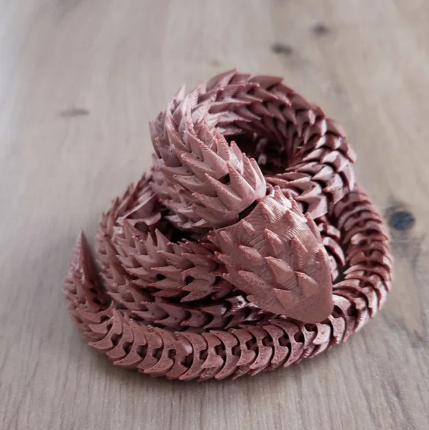 Mô hình Rắn siêu linh hoạt (Ultra Articulated Snake) - Cập nhật khớp nối mới - Image 5