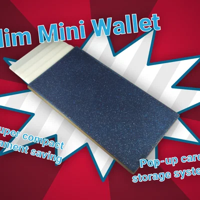 Slim Mini Wallet - Ví mini trượt lấy thẻ siêu mỏng