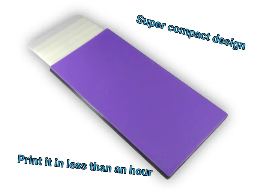 Slim Mini Wallet - Ví mini trượt lấy thẻ siêu mỏng - Image 2