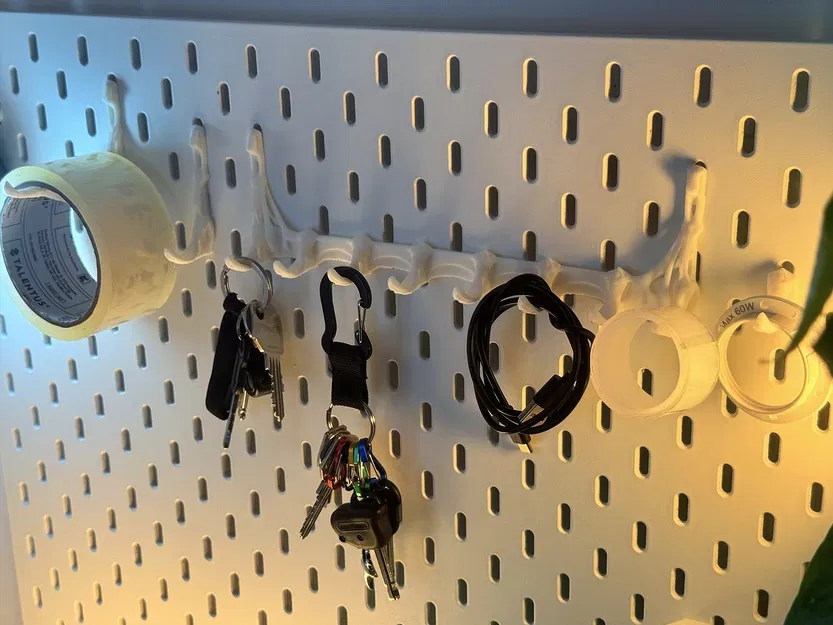 Bộ móc treo đồ cho bảng pegboard IKEA Skadis - Image 2