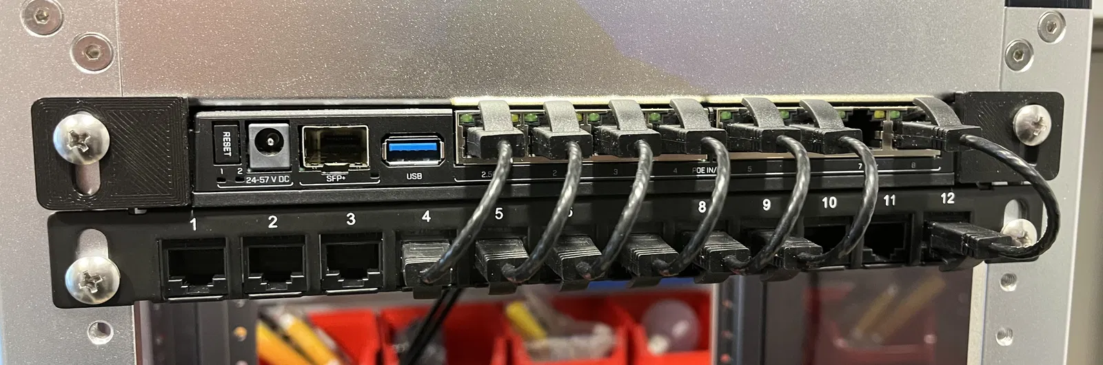 Giá đỡ Rack Mount 10 Inch cho Mikrotik RB5009 - Image 1