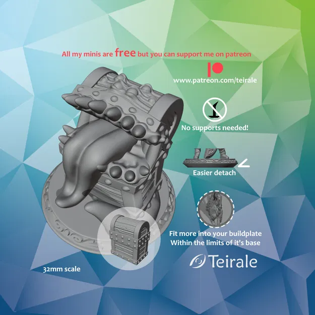 (34) Rương Mimic - Không cần support - Image 1