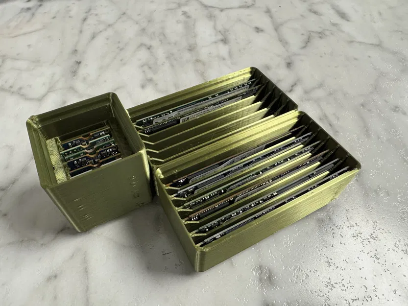 Khay Đựng SSD M.2 2230 & 2280 Xếp Chồng Được (Chuẩn Gridfinity) - Image 1