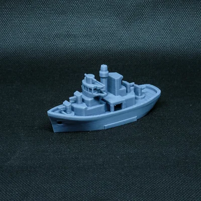 Mô hình 3D Benchy tàu chiến USS Erie