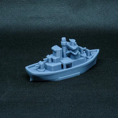 Mô hình 3D Benchy tàu chiến USS Erie