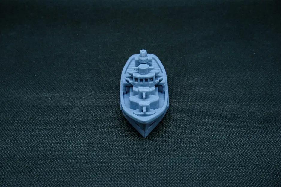 Mô hình 3D Benchy tàu chiến USS Erie - Image 3