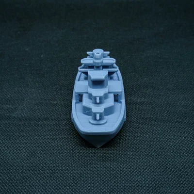 Mô hình 3D Benchy tàu chiến USS Erie