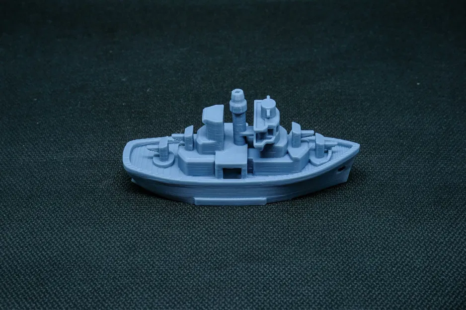 Mô hình 3D Benchy tàu chiến USS Erie - Image 6