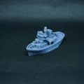 Mô hình 3D Benchy tàu chiến USS Erie - Thumbnail 7