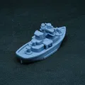 Mô hình 3D Benchy tàu chiến USS Erie - Thumbnail 8