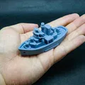Mô hình 3D Benchy tàu chiến USS Erie - Thumbnail 10