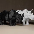 Mô hình tượng trang trí Tê Giác (Rhino Decor Figurine) - Thumbnail 1