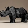 Mô hình tượng trang trí Tê Giác (Rhino Decor Figurine) - Thumbnail 3