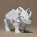 Mô hình tượng trang trí Tê Giác (Rhino Decor Figurine) - Thumbnail 4