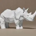 Mô hình tượng trang trí Tê Giác (Rhino Decor Figurine) - Thumbnail 6