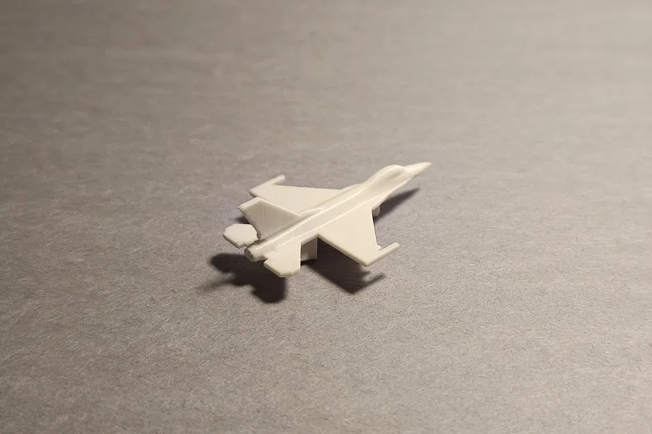 Mô hình F-16 Fighting Falcon micro in trực tiếp (print-in-place) - Image 2