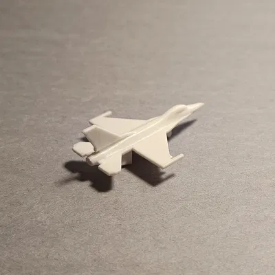 Mô hình F-16 Fighting Falcon micro in trực tiếp (print-in-place)