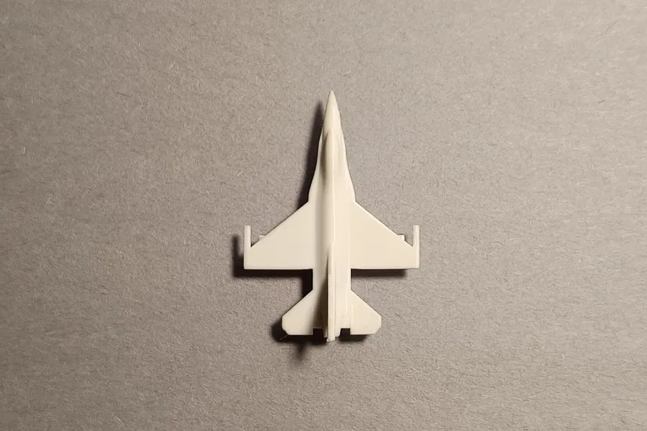 Mô hình F-16 Fighting Falcon micro in trực tiếp (print-in-place) - Image 3