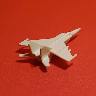 Mô hình tiêm kích MiG-25 Foxbat in 3D (print-in-place)