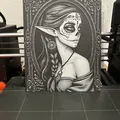 Mô hình 3D Elf Catrina cho ngày Halloween Day of the Dead - Thumbnail 4