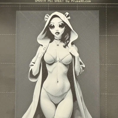 Mô hình cô nàng người ngoài hành tinh (Alien model girl)
