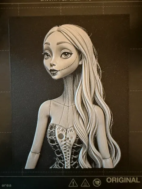 Mô hình 3D Corpse Bride phong cách Gothic Hueforge - Image 2