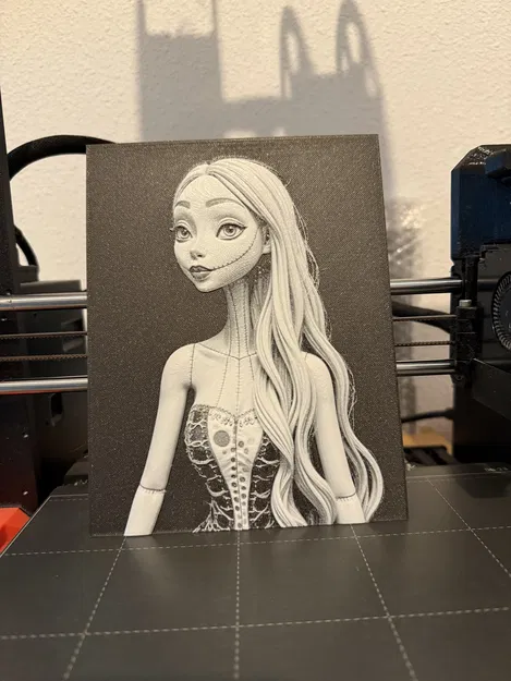 Mô hình 3D Corpse Bride phong cách Gothic Hueforge - Image 3