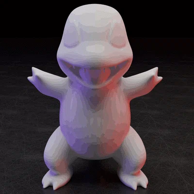 Mô hình Charmander hệ Lửa siêu chi tiết