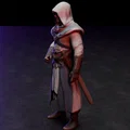 Mô hình tượng Assassin (Ezio) in 3D sắc nét cho game thủ - Thumbnail 5