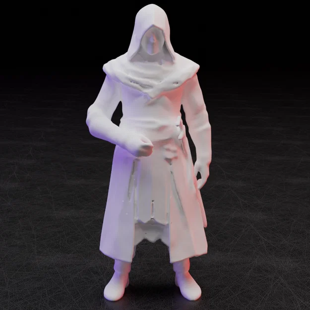 Mô hình tượng Assassin (Ezio) in 3D sắc nét cho game thủ - Image 8