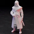 Mô hình tượng Assassin (Ezio) in 3D sắc nét cho game thủ - Thumbnail 9