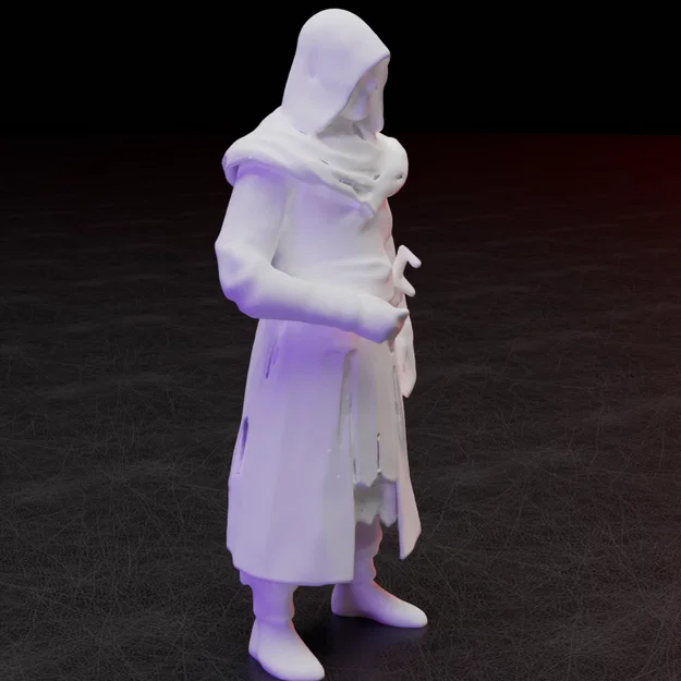 Mô hình tượng Assassin (Ezio) in 3D sắc nét cho game thủ - Image 15