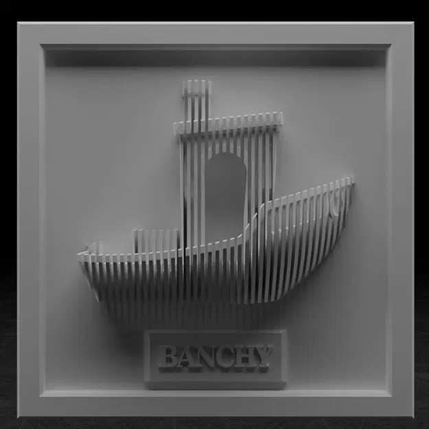 Mô hình treo tường Benchy 3D nghệ thuật độc đáo - Image 2