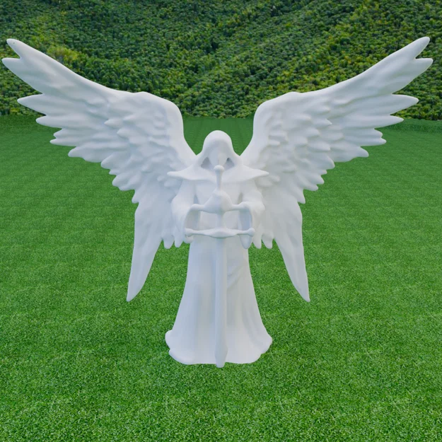Mô hình Dark Knight Angel (Thiên Thần Kỵ Sĩ Bóng Đêm) - Image 2
