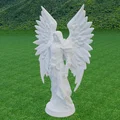 Mô hình 3D Nữ Hiệp Sĩ Thiên Thần Bóng Tối - Dark Angel Knight - Thumbnail 7